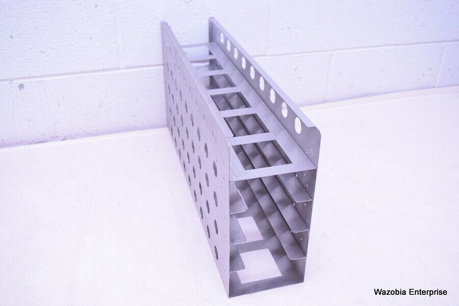 Cryogenic Rack Cart STAINLESS STEEL LABORATORY CRYO STORAGE FREEZER RACK CRYOGENIC 5⅜ X 25 ...