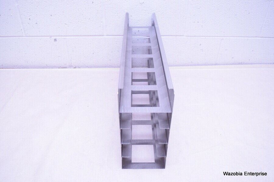 Cryogenic Rack Cart STAINLESS STEEL LABORATORY CRYO STORAGE FREEZER RACK CRYOGENIC 5⅜ X 25 ...