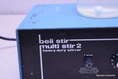 BELLCO BIOTECHNOLOGY BELL STIR MULTI STIR 2 HEAVY DUTY STIRRER CAT NO 7760-00102