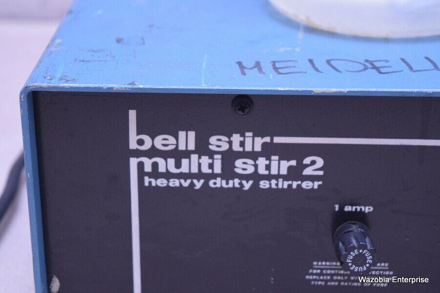 BELLCO BIOTECHNOLOGY BELL STIR MULTI STIR 2 HEAVY DUTY STIRRER CAT NO 7760-00102