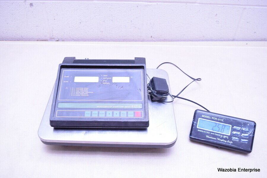 JENCO MICROCOMPUTER PH/MV/TEMP METER 6171L