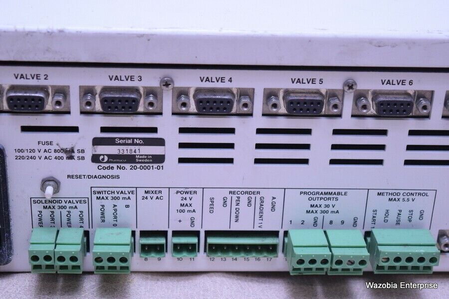 PHARMACIA LIQUID CHROMATOGRAPHY CONTROLLER LCC-500 PLUS