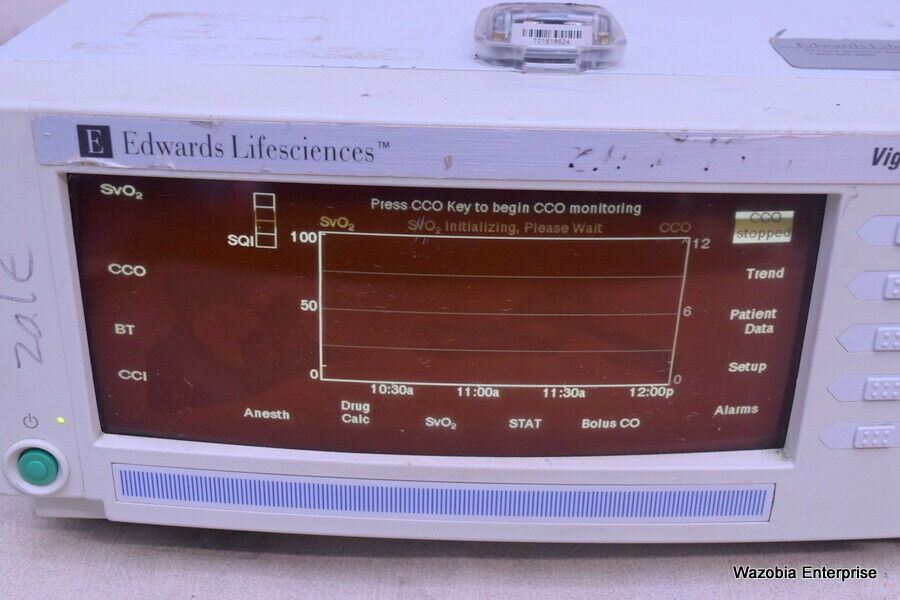 BAXTER EDWARDS LIFESCIENCE VIGILANCE MONITOR  MODEL VGS