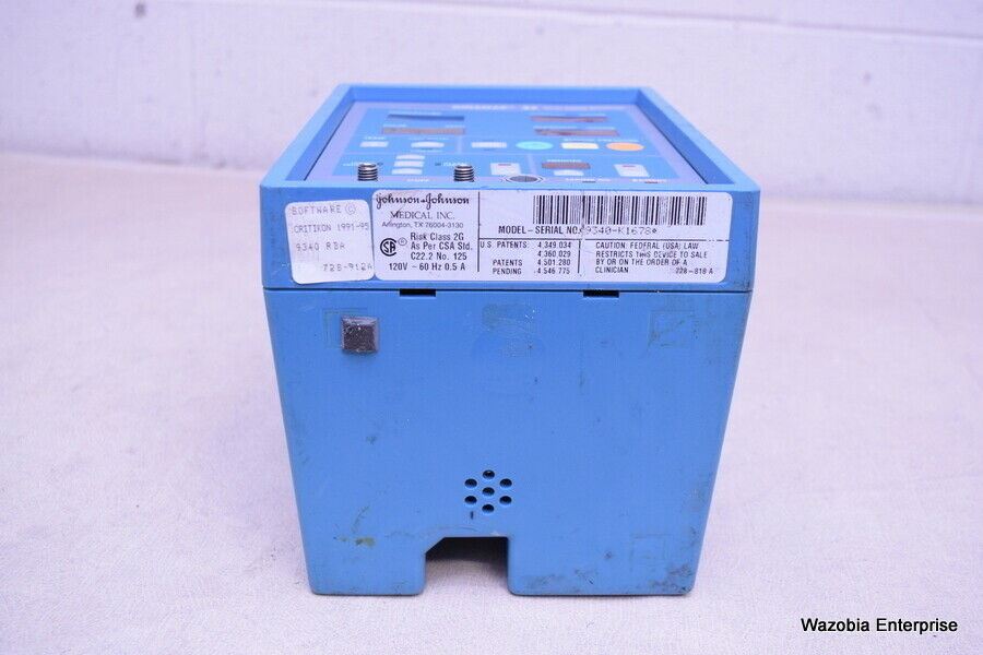 JOHNSON AND JOHNSON DINAMAP VITAL SIGNS MONITOR MODEL 9340