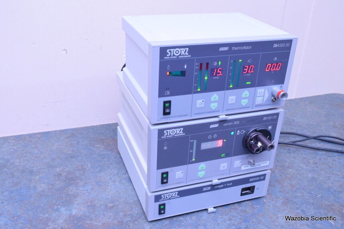 KARL STORZ ENDOSKOPE SCB THERMOFLATOR 264320 20 XENON 300 20133120 IMAGE 1 HUB