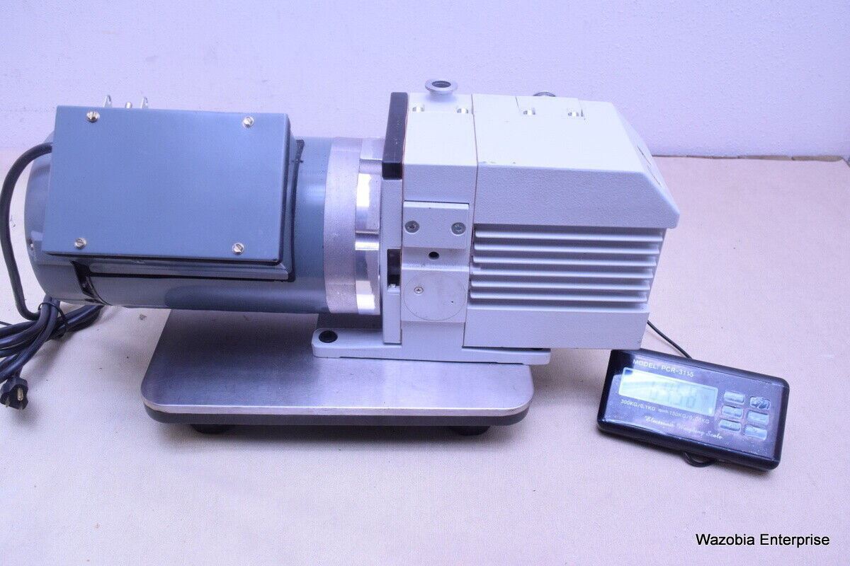 MARATHON ELECTRIC MODEL AQJ 56B17F5558D TRIVAC LEYBOLD VACUUM TYPE D8B
