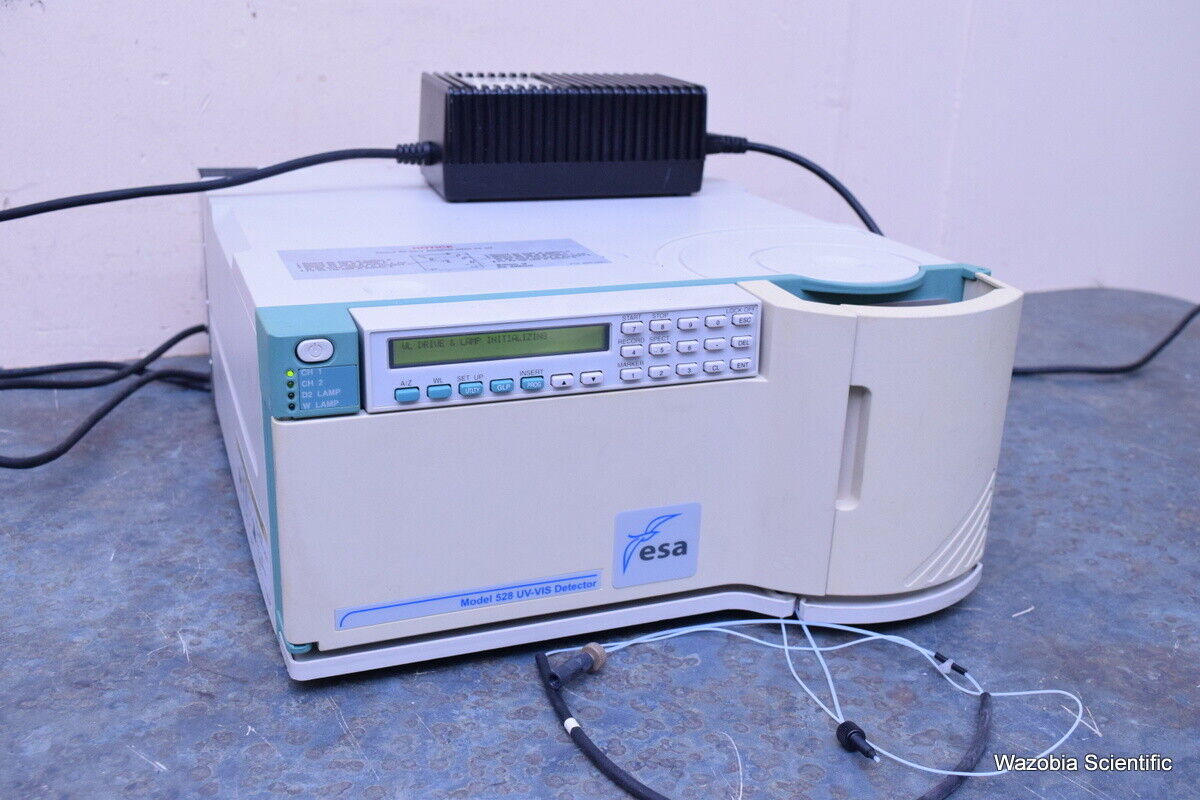 SHIMADZU PROMINENCE ESA HPLC 584 PUMP  528 UV-VIS DETECTOR COUL 5014B 5020 CELL