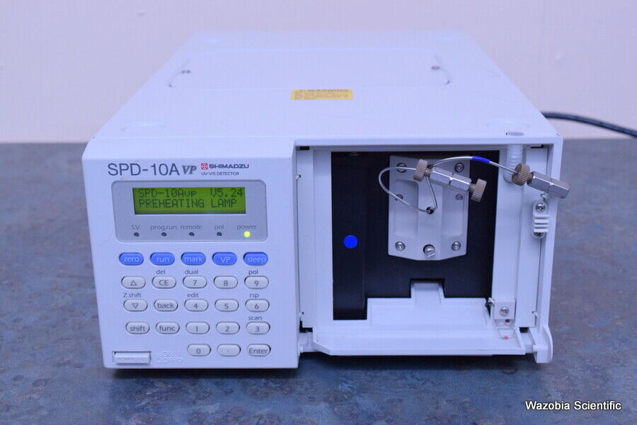 SHIMADZU LIQUID CHROMATOGRAPH HPLC SYSTEM LC-10AT VP SPD-10A SCL-10A CTO-10A DGU