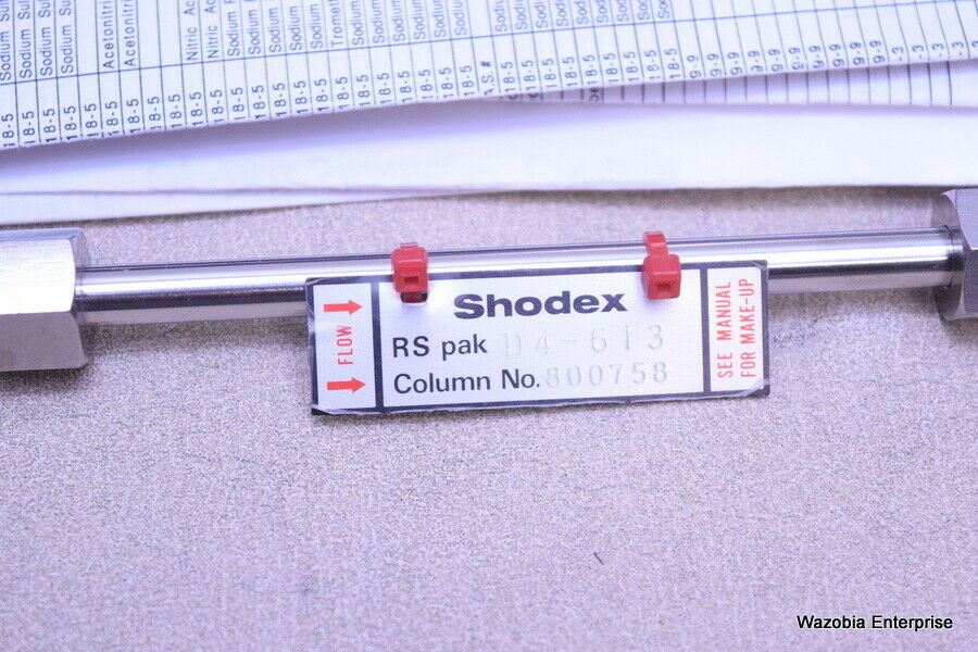 SHODEX PACKED COLUMN FOR HPLC D4-613