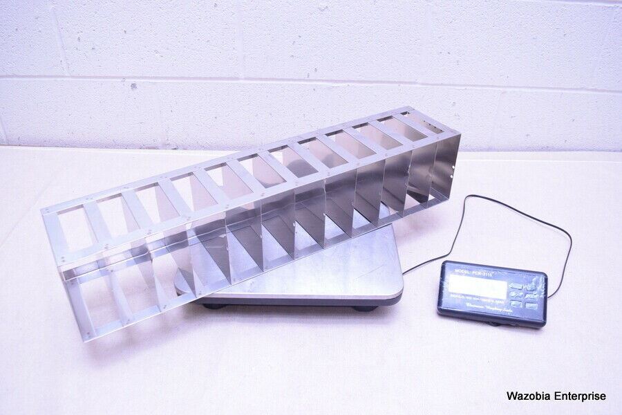 STAINLESS STEEL LABORATORY CRYO STORAGE FREEZER RACK CRYOGENIC 5 ½ x5 ¾ x26 ½