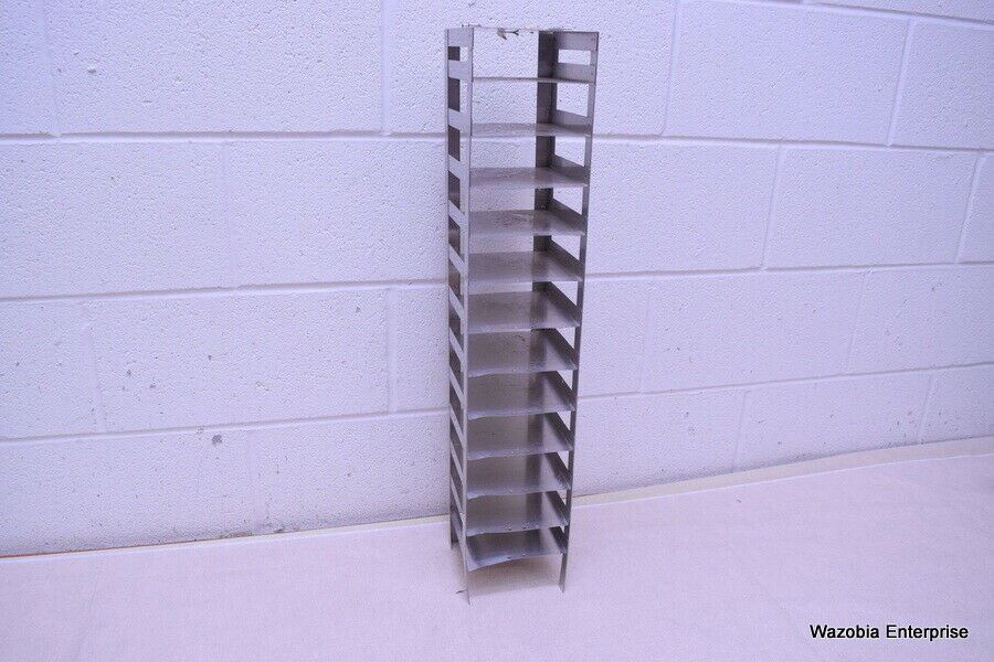 Cryogenic Rack Cart STAINLESS STEEL LABORATORY CRYO STORAGE FREEZER RACK CRYOGENIC 5⅝ x 5⅝ ...