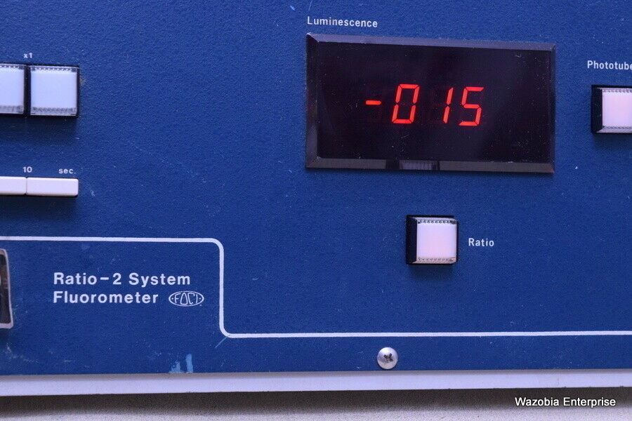 FARRAND FOCI OPTICAL RATIO 2 SYSTEM FLUOROMETER