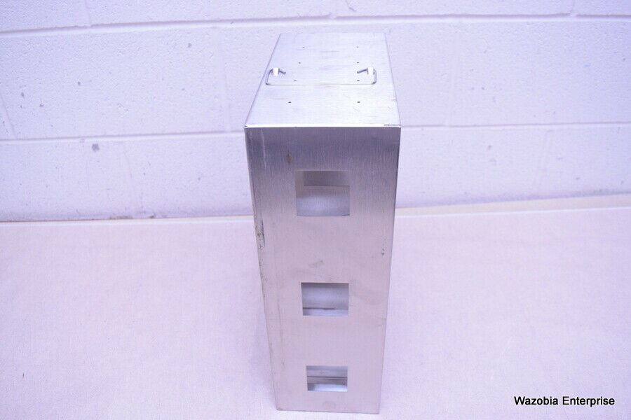 STAINLESS STEEL LABORATORY CRYO STORAGE FREEZER RACK CRYOGENIC 10 ⅞x 5 ...