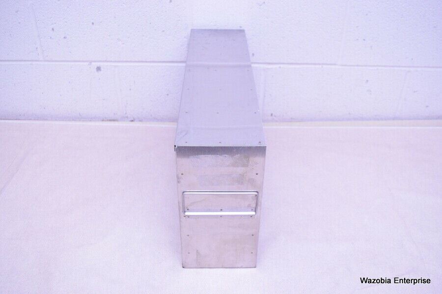 STAINLESS STEEL LABORATORY CRYO STORAGE FREEZER RACK CRYOGENIC 21½ X 5½ x 11