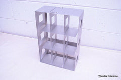 STAINLESS STEEL LABORATORY CRYO STORAGE FREEZER RACK CRYOGENIC 10⅞ X 5½ x 16½