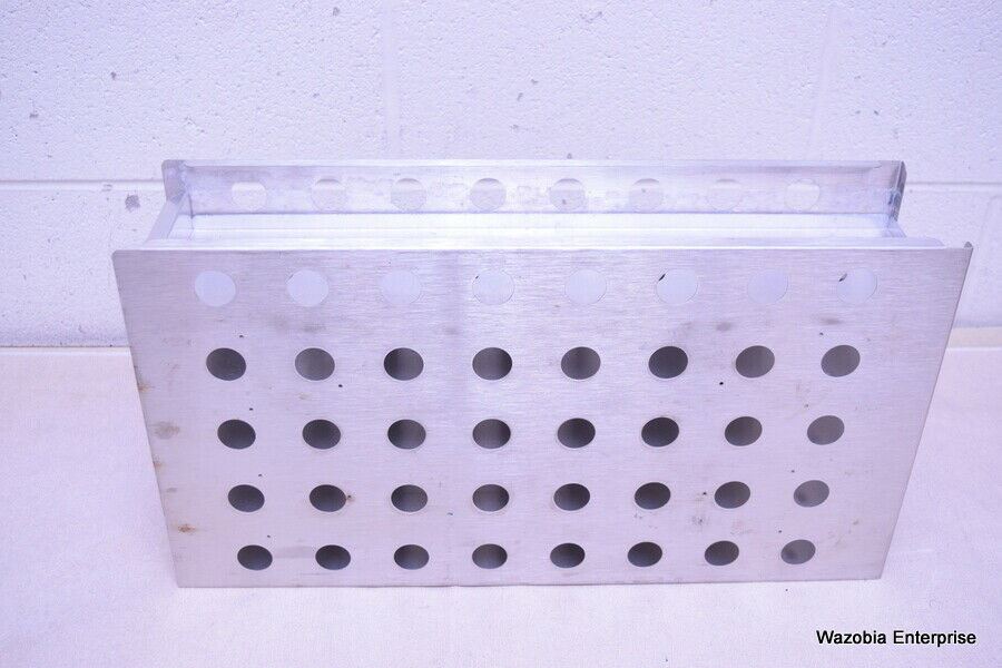 STAINLESS STEEL LABORATORY CRYO STORAGE FREEZER RACK CRYOGENIC 5⅝ X 22 x 12