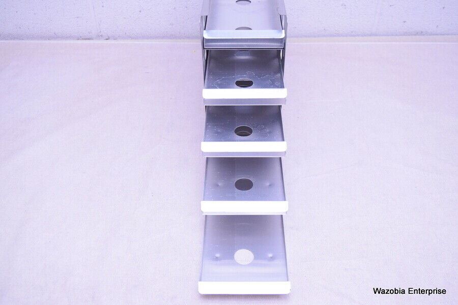 STAINLESS STEEL LABORATORY CRYO STORAGE FREEZER RACK CRYOGENIC 5⅝ X 22 x 12