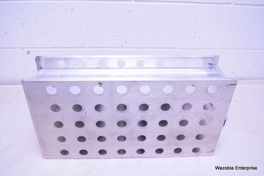 STAINLESS STEEL LABORATORY CRYO STORAGE FREEZER RACK CRYOGENIC 5⅝ X 22 x 12
