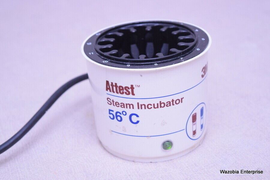 3M ATTEST STEAM INCUBATOR 56 DEGREES C MODEL 116 NO COVER