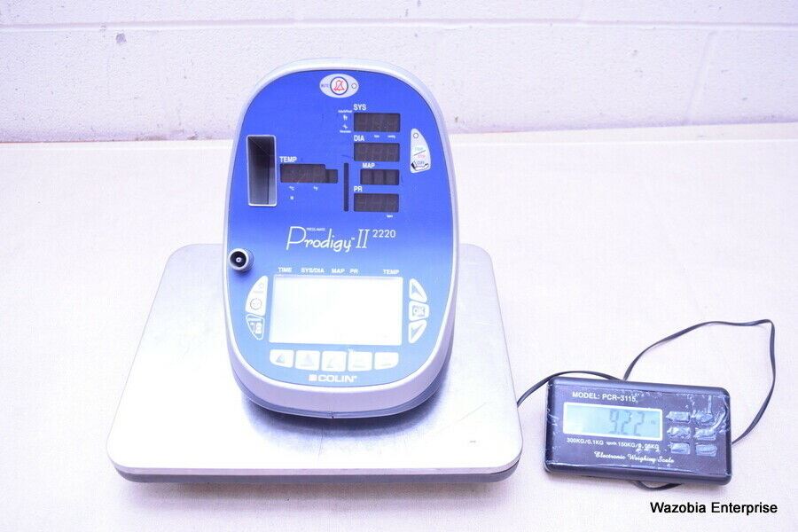 COLIN PRODIGY PRESS MATE II 2220 PATIENT VITAL SIGNS MONITOR