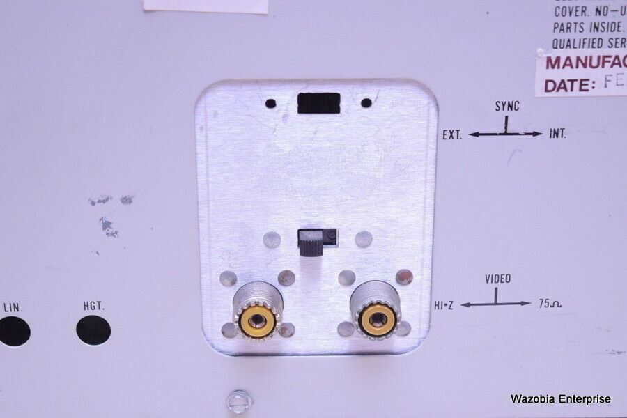 AUDIOTRONICS MONITOR/TV MODEL 14VM939