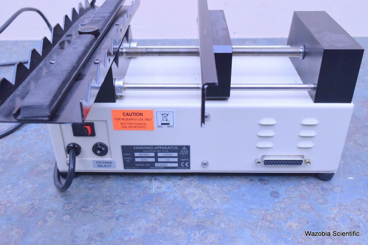 HARVARD APPARATUS 22 55-5920 MULTISYRINGE SYRINGE INFUSION PUMP