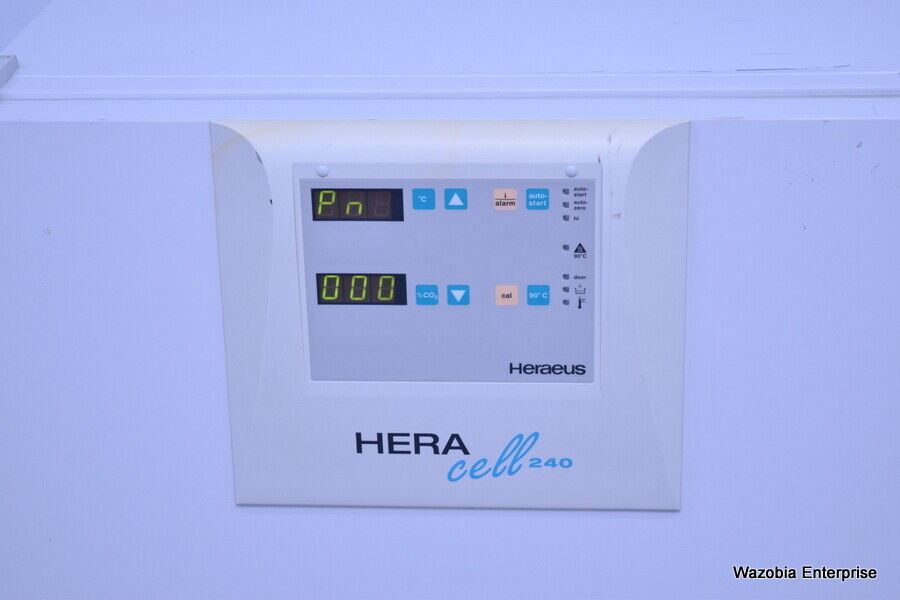 HERAEUS HERA CELL 240 WATER JACKETED INCUBATOR 51022234 HERACELL