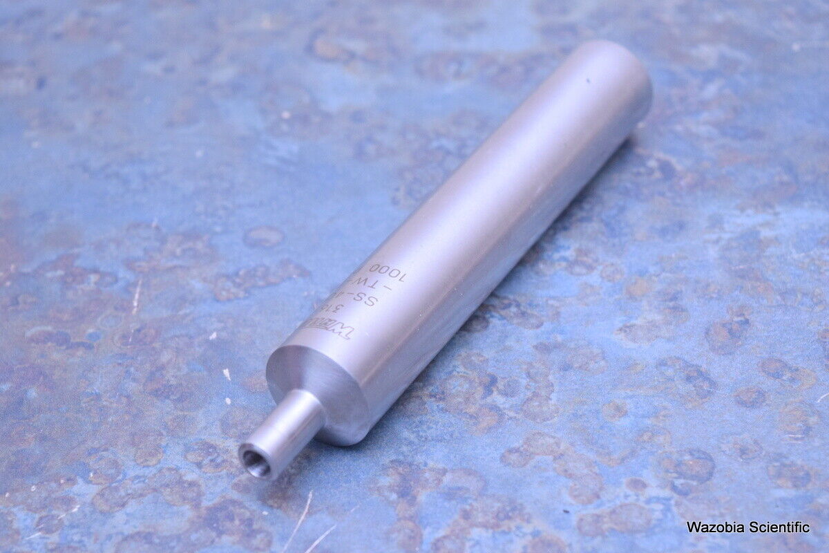 SWAGELOK WHITEY 316 SS-4CS-TW-50 1000 PSI SAMPLE CYCLINDER