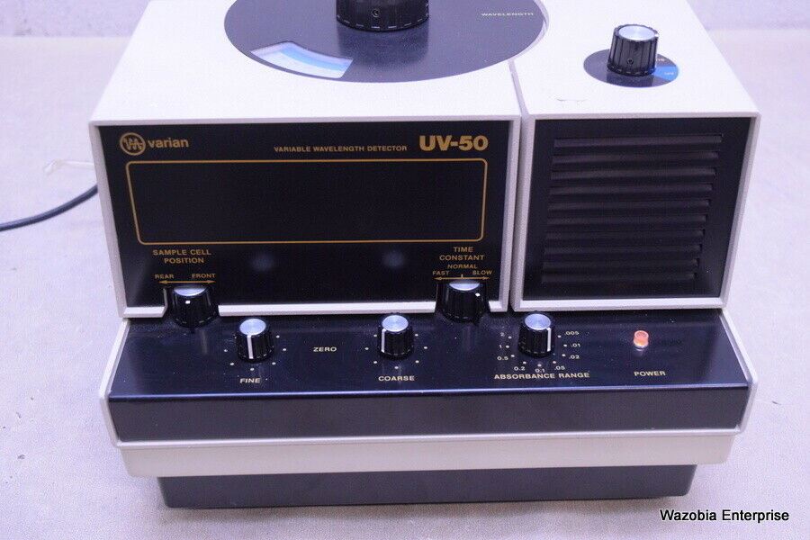 VARIAN VARIABLE WAVELENGTH DETECTOR MODEL UV-50