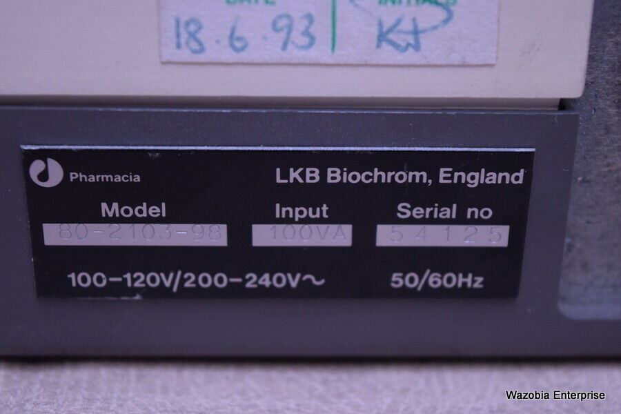 PHARMACIA GENEQUANT RNA/DNA CALCULATOR MODEL 80-2103-98
