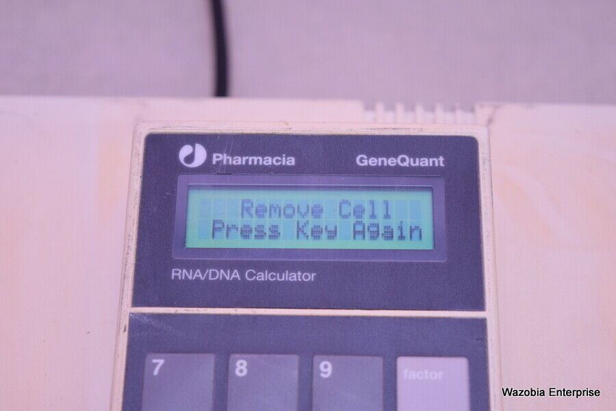 PHARMACIA GENEQUANT RNA/DNA CALCULATOR MODEL 80-2103-98