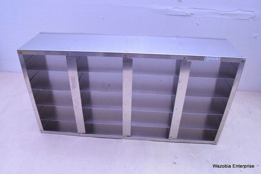 STAINLESS STEEL LABORATORY CRYO STORAGE FREEZER RACK CRYOGENIC 22 x 5 ...