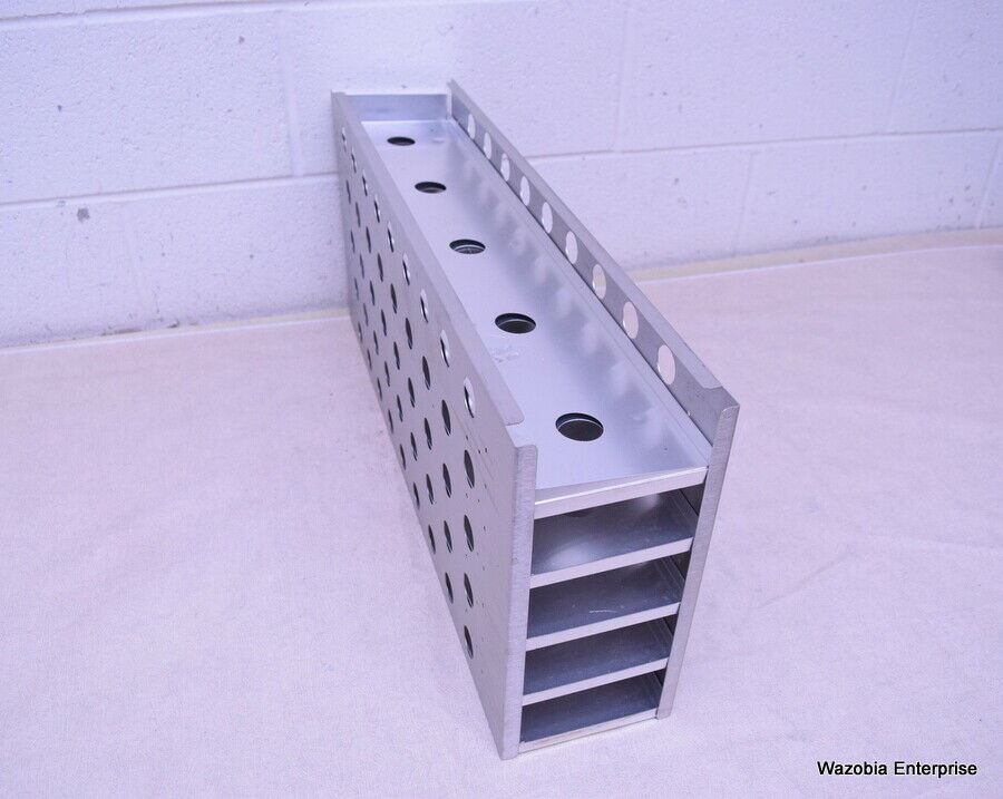Cryogenic Rack Cart STAINLESS STEEL LABORATORY CRYO STORAGE FREEZER RACK CRYOGENIC 5½ X 27 ...