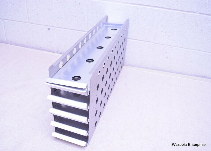 Cryogenic Rack Cart STAINLESS STEEL LABORATORY CRYO STORAGE FREEZER RACK CRYOGENIC 5½ X 27 ...
