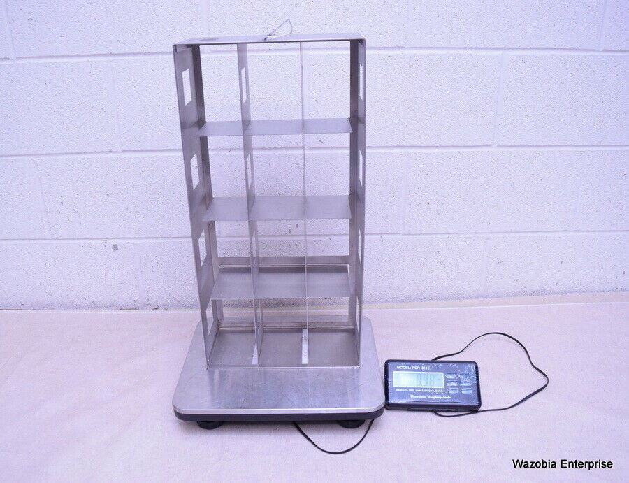 Cryogenic Rack Cart STAINLESS STEEL LABORATORY CRYO STORAGE FREEZER RACK CRYOGENIC 10⅞ X 5 ...