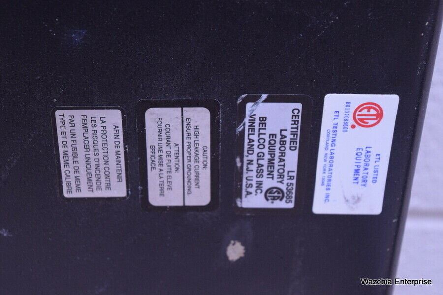 BELLCO BIOTECHNOLOGY BELL STIR MULTI STIR 2 HEAVY DUTY STIRRER CAT NO 7760-00102