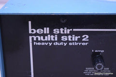 BELLCO BIOTECHNOLOGY BELL STIR MULTI STIR 2 HEAVY DUTY STIRRER CAT NO 7760-00102
