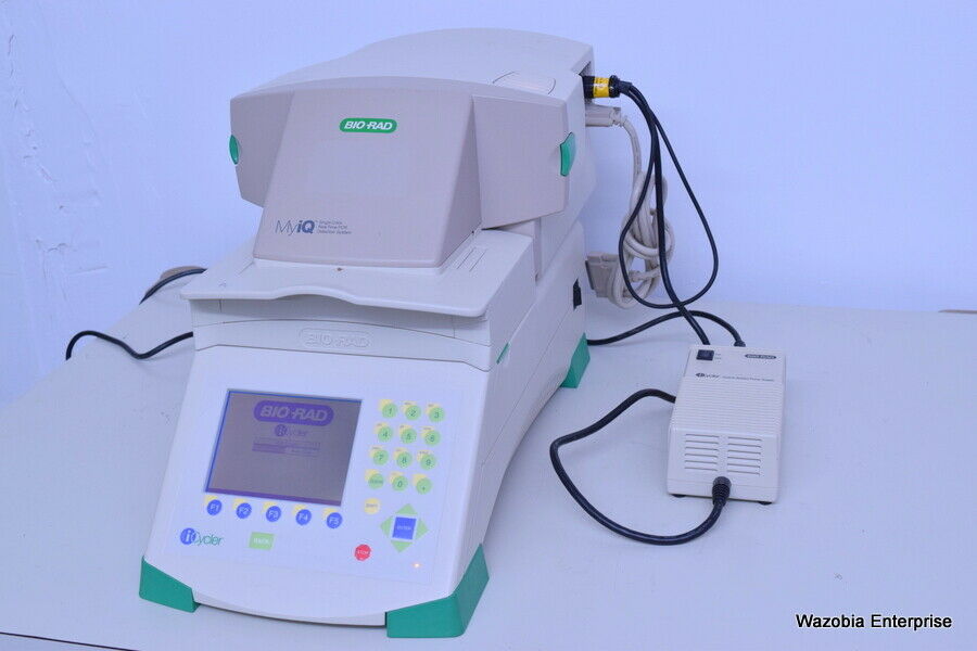 BIO-RAD ICYCLER THERMAL CYCLER WITH MYIQ SINGLE COLOR REAL-TIME PCR DETECTION SY