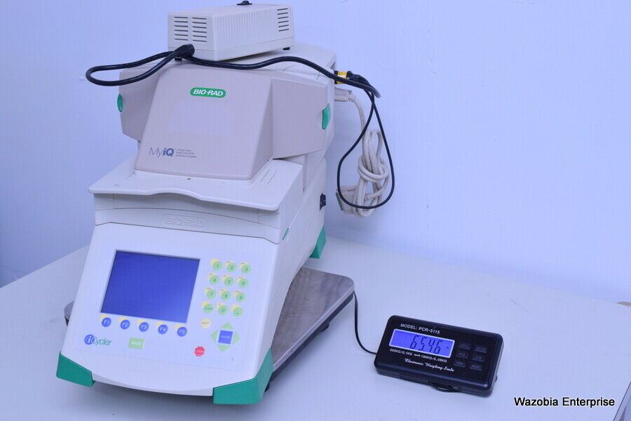 BIO-RAD ICYCLER THERMAL CYCLER WITH MYIQ SINGLE COLOR REAL-TIME PCR DETECTION SY