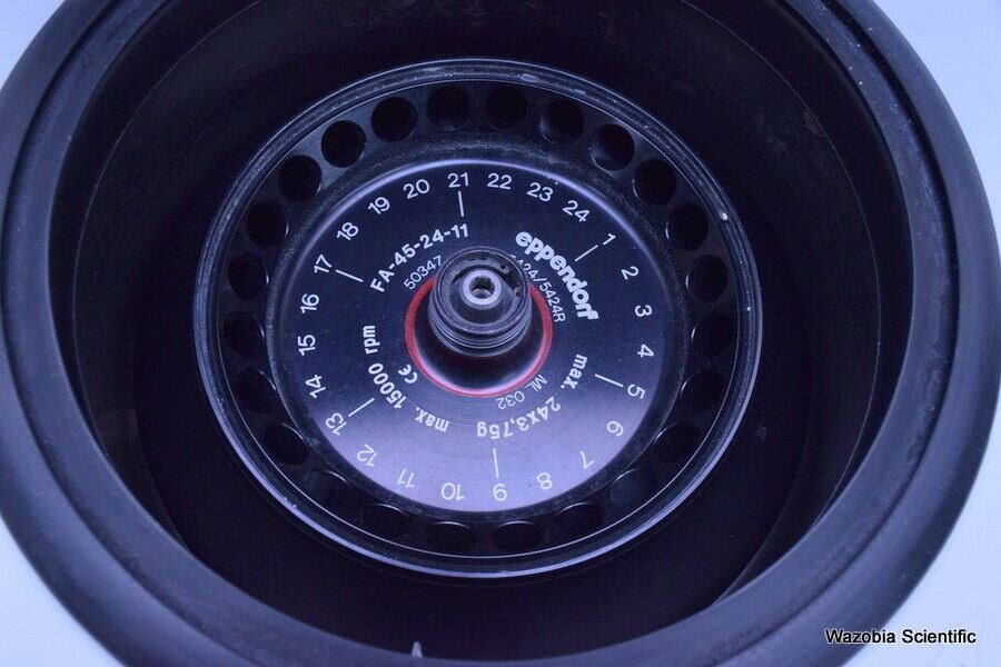 EPPENDORF REFRIGERATED CENTRIFUGE 5424 R WITH FA-45-24-11 ROTOR