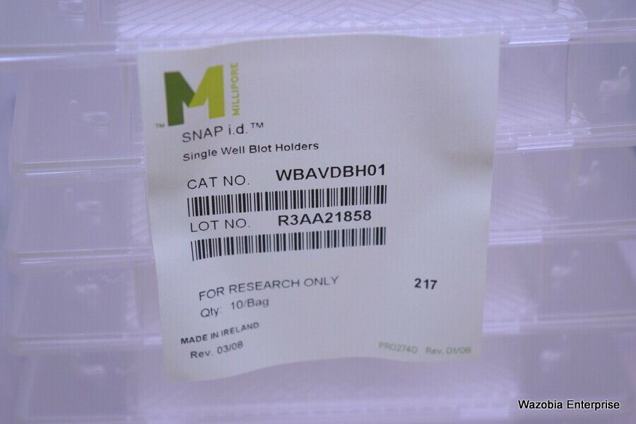 MILLIPORE SNAP ID I.D PROTEIN DETECTION SYSTEM BASE WBAVDBASE FOR WESTERN BLOT