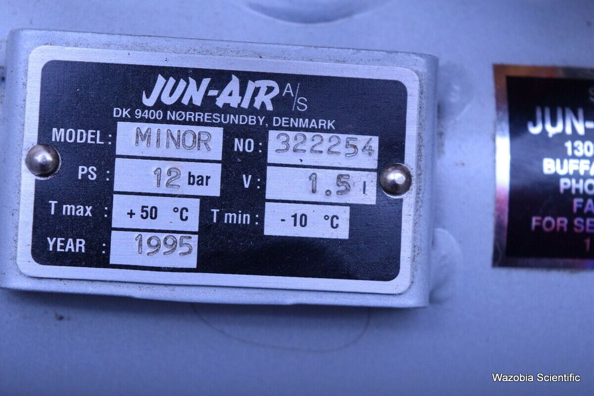 JUN-AIR MINOR AIR COMPRESSOR LABORATORY PUMP