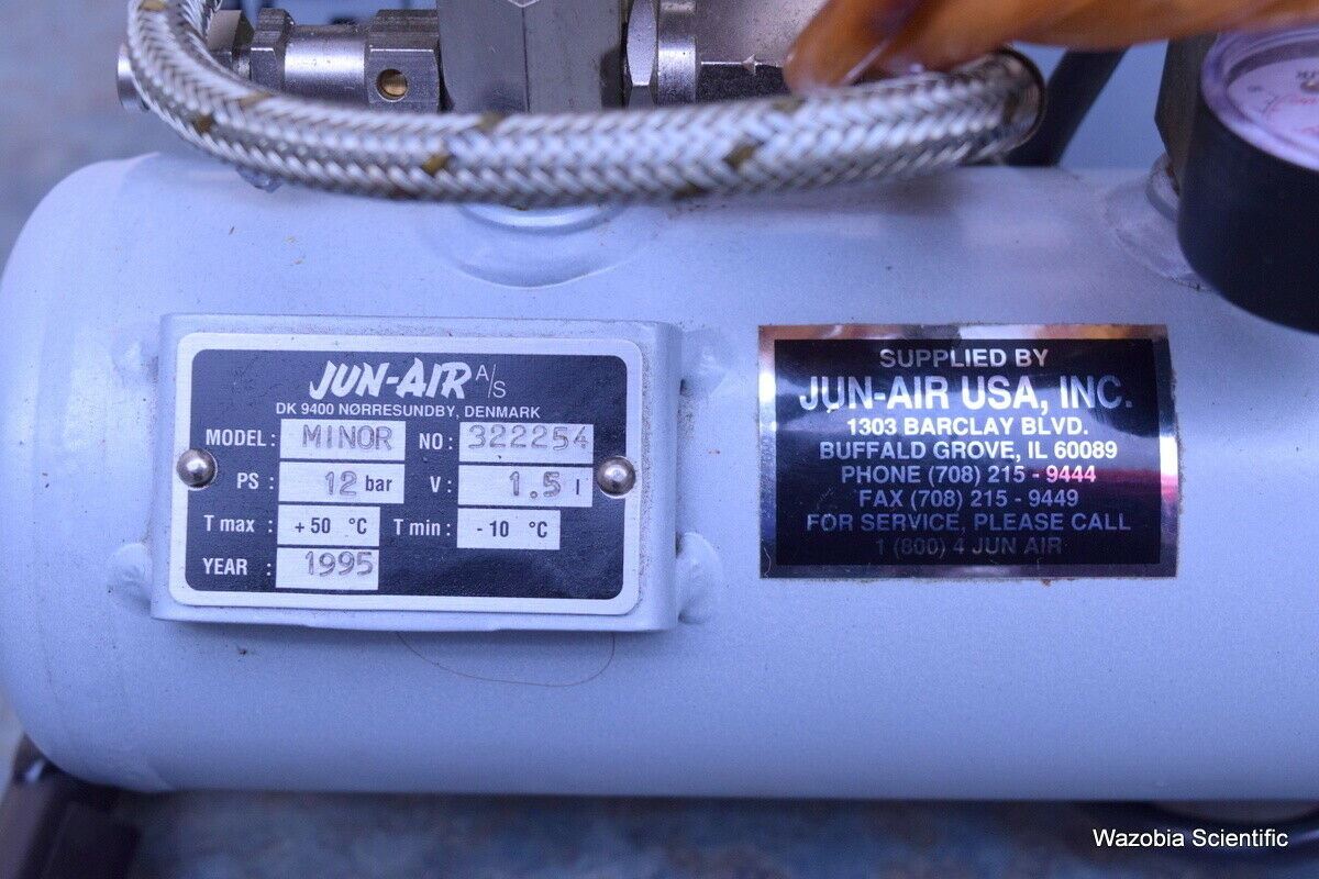 JUN-AIR MINOR AIR COMPRESSOR LABORATORY PUMP