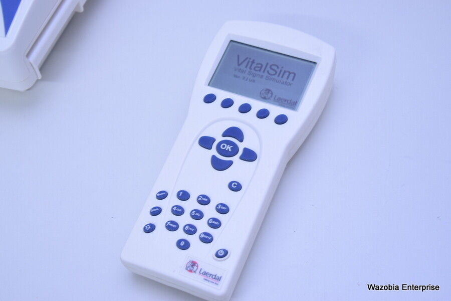 LAERDAL VITALSIM VITAL SIGNS SIMULATOR TRAINING FCC ID QHQ-FST 1909