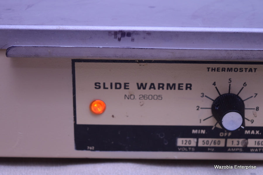 LAB LINE INSTRUMENT SLIDE WARMER NO 26005