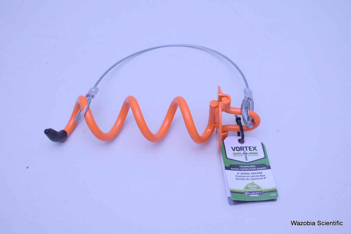 VORTEX GROUND ANCHORS 8" SPIRAL ANCHOR 125 LBS LIBERTY OUTDOOR