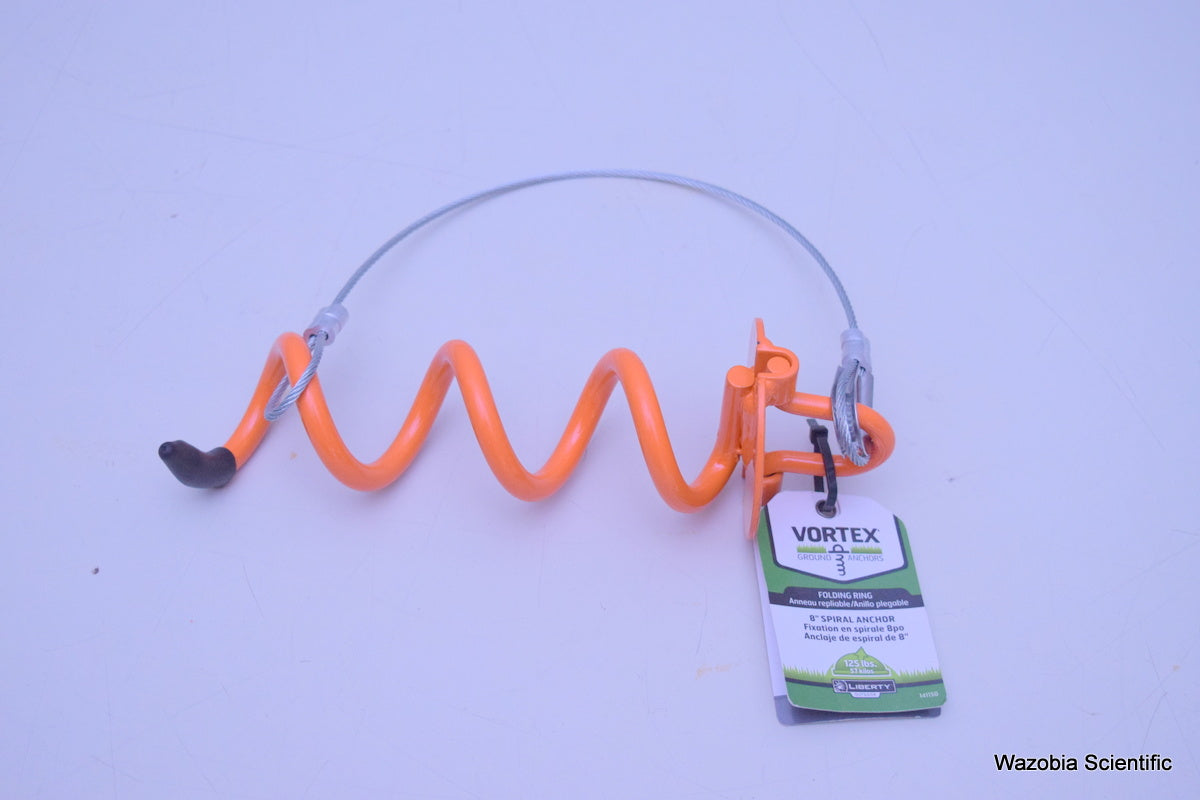 VORTEX GROUND ANCHORS 8" SPIRAL ANCHOR 125 LBS LIBERTY OUTDOOR
