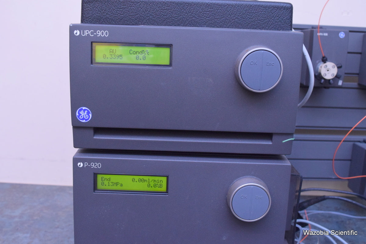 GE AKTA PURIFIER FPLC UPC-900 P-920 PV 908 INV-907 M-925 FOR CHROMATOGRAPHY