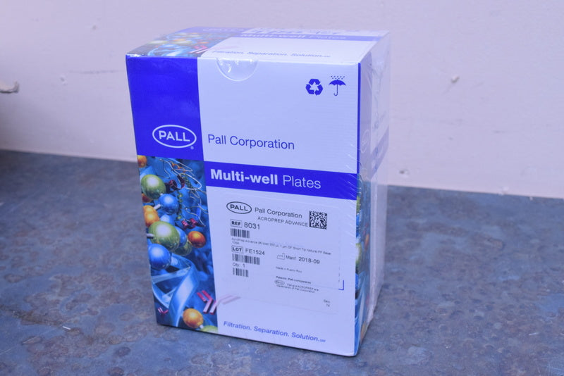 PALL MULTI-WELL PLATES 8031 ACROPREP ADVANCE 96 WELL 350 UL GF SHORT TIP