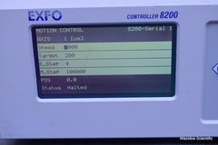 INCHWORM EXFO 8200 MOTOR CONTROLLER  SINGLE AXIS FOR MICROMANIPULATOR WITH 8005